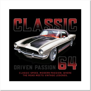 Classic ‘64 Mustang Posters and Art